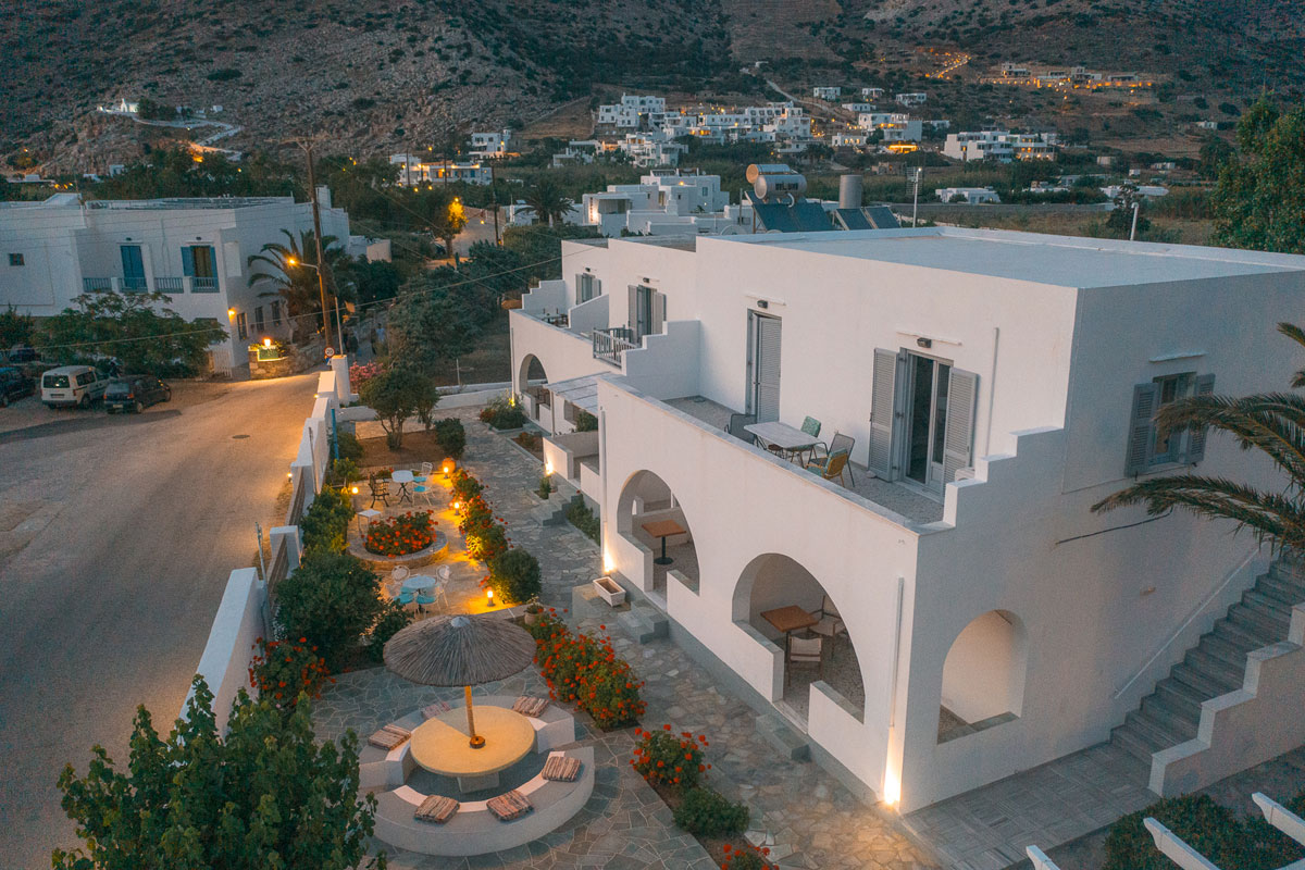 Aeolos apartments in Sifnos